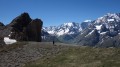 Col de Côte Plaine, Pic de Neige Cordier et Barre des Écrins