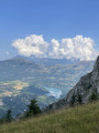 Le Col de l'Aup depuis la Chastre