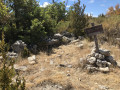 Col de Sanguinet: ancien marquage