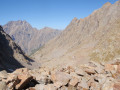 Colle del Chiapous: descente sur le Rifugio Morelli-Buzzi