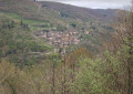 Conques, vue depuis la chapelle