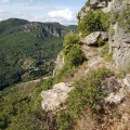 Corniche vers une grotte