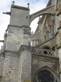 Côté église Saint Sulpice de Favières