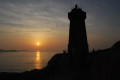 Coucher de Soleil sur le phare de Men-Ruz