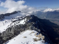 Crête Sud du Rocher Lorzier et Rocher de Chalves