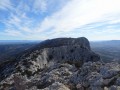 Crêtes depuis la Croix de Provence