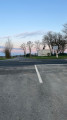 Route D611 and water reservoir