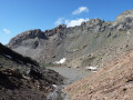 Dans l'approche du lac des celliers