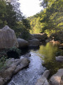 Dans les gorges du Chassezac