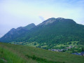 De la montée au Col des Prés au-dessus d’Aillon-le-Jeune