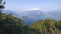 Sur la côte Est du Lac de Côme de Lierna à Varenna