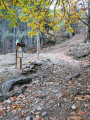 Départ du sentier au pont de la Frasseta