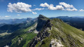 Depuis Rocheherbe, le Grand Veymont