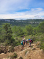 Descente dans le Cirque de Viviès