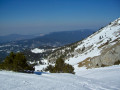 Descente du Rocher du Pleynet