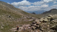 Descente en direction de la Baisse de l'Aiguille