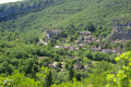 Deux villages typiques des Causses du Quercy : Orniac et Cabrerets