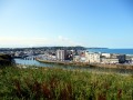 Dieppe entre la plage et le port