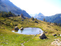 Du col vue sur la Vallée Étroite