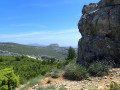 Du pic du Taoumé, vue sur le Garlaban