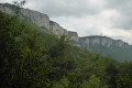 Du Pré de Cinq Sous, les falaises de la montagne de Musan