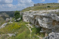 Durant la montée, troglodytes