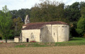 Eglise Ste Foy, sur la commune de Bajamont.