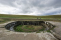 Emplacement de l'ancien canon de marine allemande