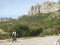 En descente sur la D2 - les dents de Roque Forcade