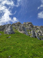 En direction du pic Saint Michel depuis le Col Vert