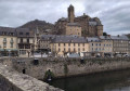 Estaing, l'église et son château