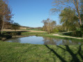 ETANG AU DÉPART DE LA RANDONNÉE À VILLASAVARY