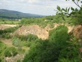 Falaise juste avant d'arriver à Valotte