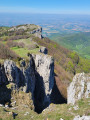 Falaises entre le pas de Saint-Vincent et Pierre-Chauve