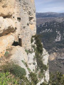 La forteresse troglodyte de Gourdon et la Colle de Rougiès