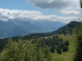 From the ridge looking SE to Rocher St Michel