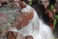 Instantané de la cascade près du pont