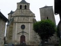 L'église et la tour carrée de Floirac