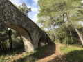 l'aqueduc se rétrécit