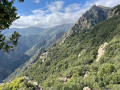 Le Caroux - face Sud-Ouest