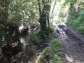 L'eau prend ses aises dans cette vallée de l'Orange