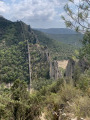 L'Ermitage depuis le sommet des Murailles