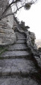 L'escalier naturel du Rocher de Saignon