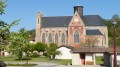 L'extérieur de la basilique de ND de L'Osier