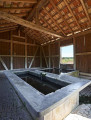 l'intérieur du lavoir de Guermange