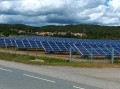 L'une des centrales photovoltaïques.