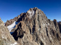 La Barre des Écrins vue depuis le collet entre antécime et cime du Pic Coolidge