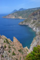 La côte de Lipari vue depuis le belvédère