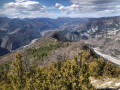 Pont de Gueydan - Entrevaux par le sommet de la Lette