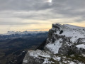 La crête vers le sommet